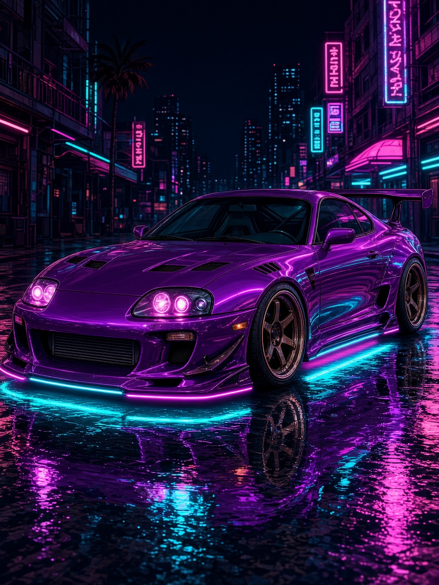Supra paint-by-numbers, completed